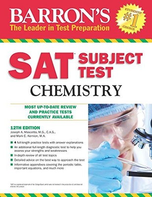 Sat Subject Test, Chemistry (Barron..., Joseph A. Masce