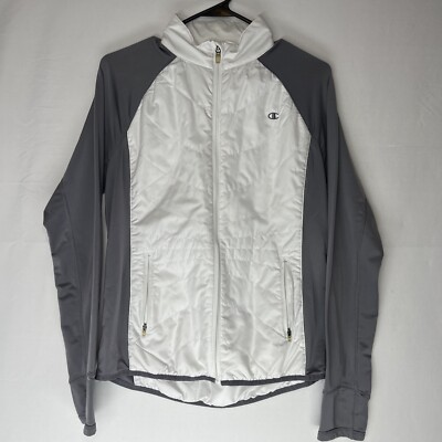 Champion Jacket Womens L Cold Weather Gear Full Zip Duofold Technology  Fitness