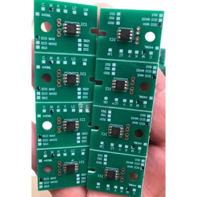 1Set 440ML MAX/MAX2/MAX3Permanent Chip Compatible Roland ECO-SOL ESL3/4/5