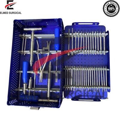 Broken Screw Removal Instruments Kit Orthopedic Instruments Set Top Quality