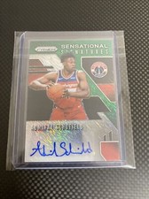 2019-20 Prizm Admiral Schofield Green Shimmer Sensational Signatures RC Auto /25