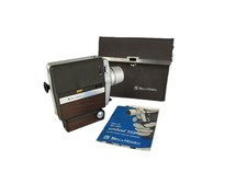 Bell  Howell Autoload 308 Super Eight Movie Camera, SUPER 8 with Case, 1968 