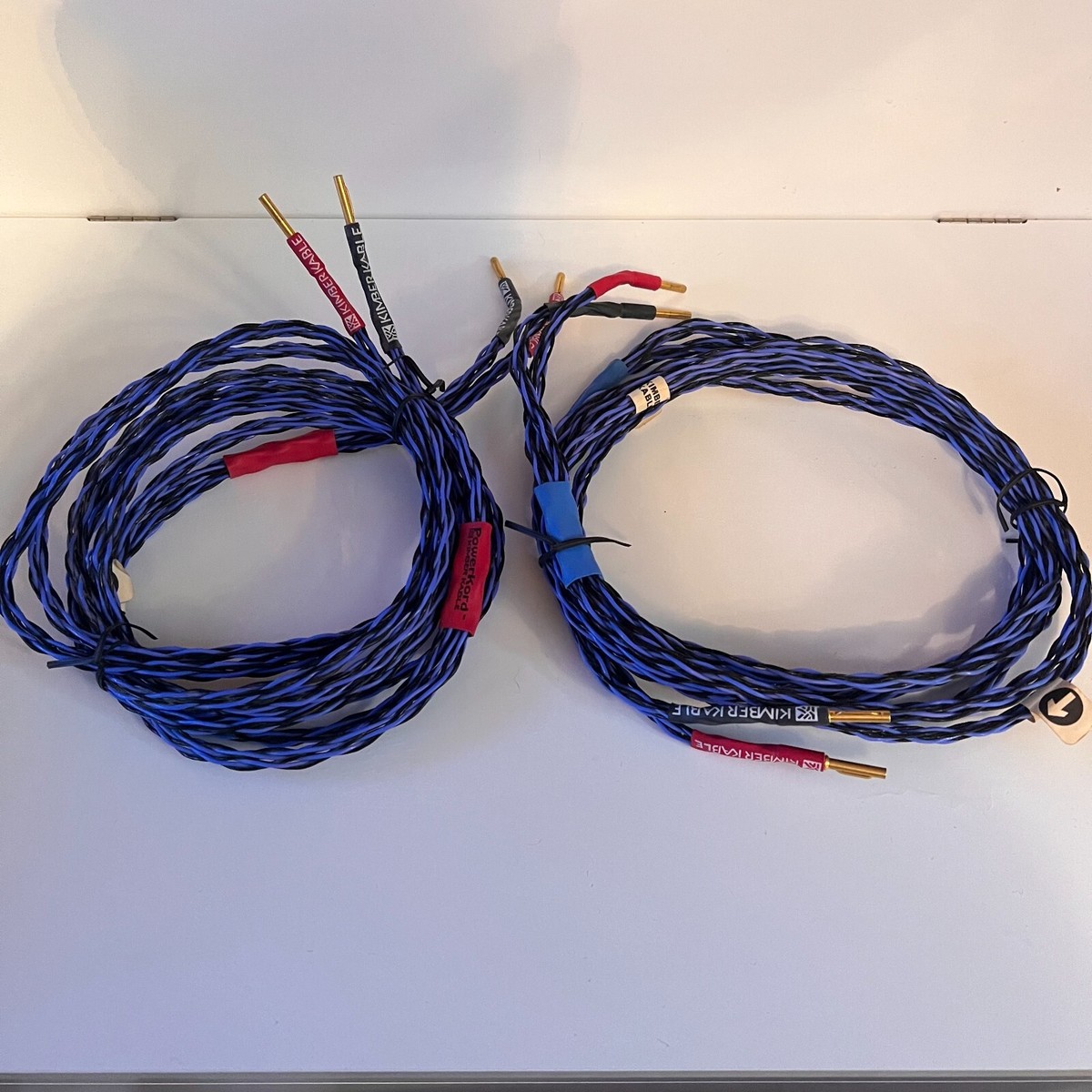 Kimber Kable 4TC 2m Speaker Cable Pair Bananas Connectors Quality