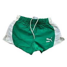 Vintage Puma Nylon Shorts Running Kids Size 128 80s 80s Boys Children Pants SM3