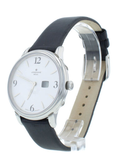 Orologio da donna usato Junghans Mega DCF-77 quarzo 34 mm radiocontrollato 010/4950 - Foto 3 di 8