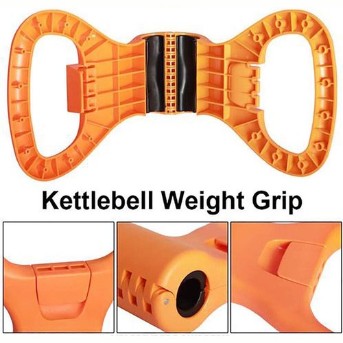 Comfortable Kettlebell Grip Adjustable Clamps Handle Dumbbells to Kettlebells AU - Picture 5 of 12