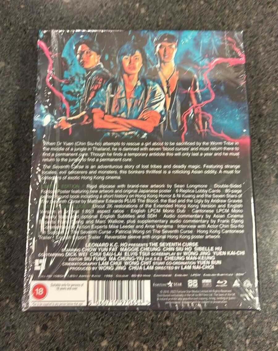 The Seventh Curse Collectors Box Set Blu-Ray Region B SEALED