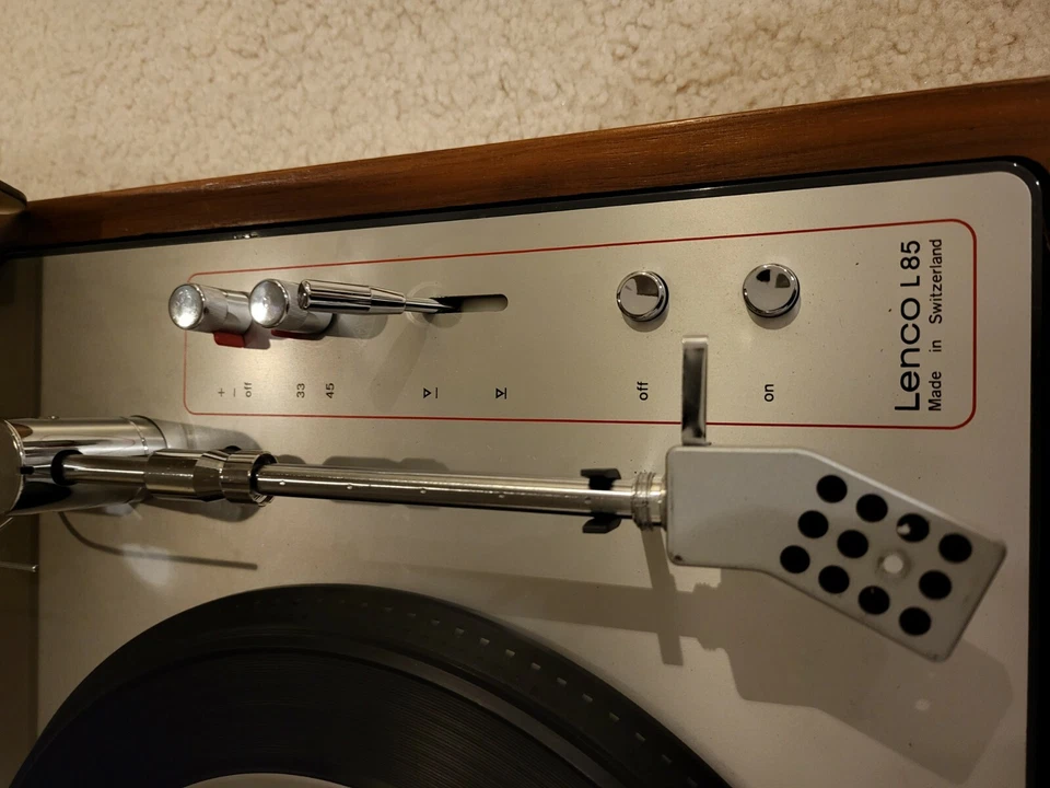 Gran rareza - Tocadiscos Lenco L85 + Cubierta superior original Foto 4 de 4