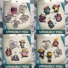 Crocs Handmade jibbitz 5pc Precious Moments Popples Rainbow Brite shoe charm set