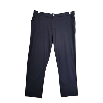 Twillory Mens Performance Pants Size 38X30 Black Tailored Fit Technical Fabric