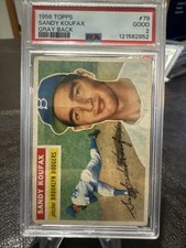 1956 Topps - Sandy Koufax #79 Gray Back
