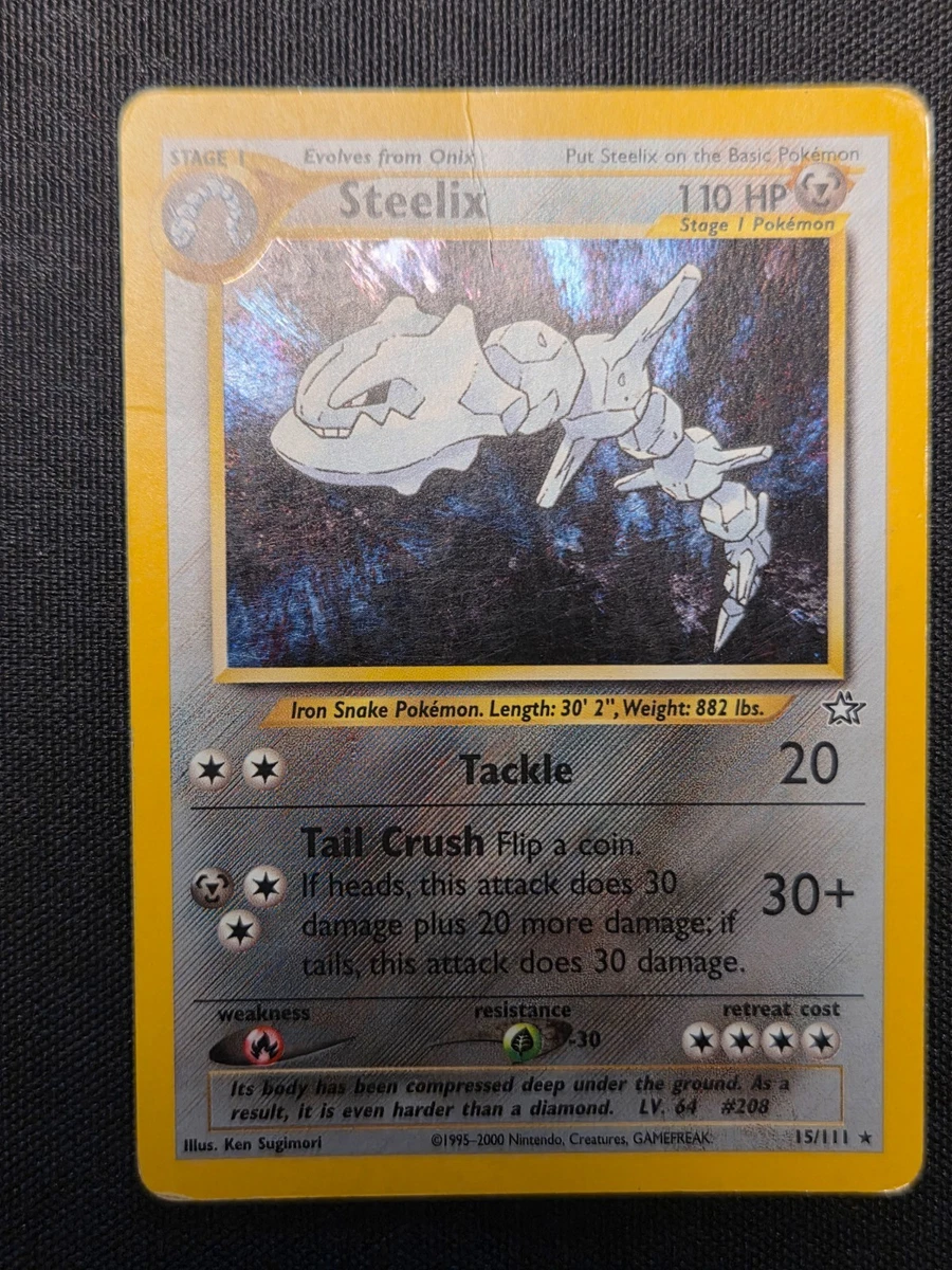 Steelix 英語版 15/111 25+ Steelix 15/111 Neo Genesis for sale | Updated Oct 2026