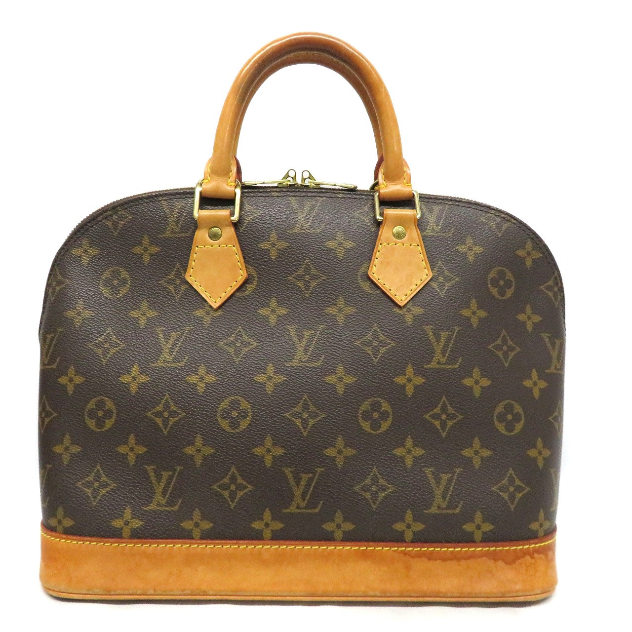 Louis Vuitton Alma M51130 Monogram Brown Handbag #KN1149