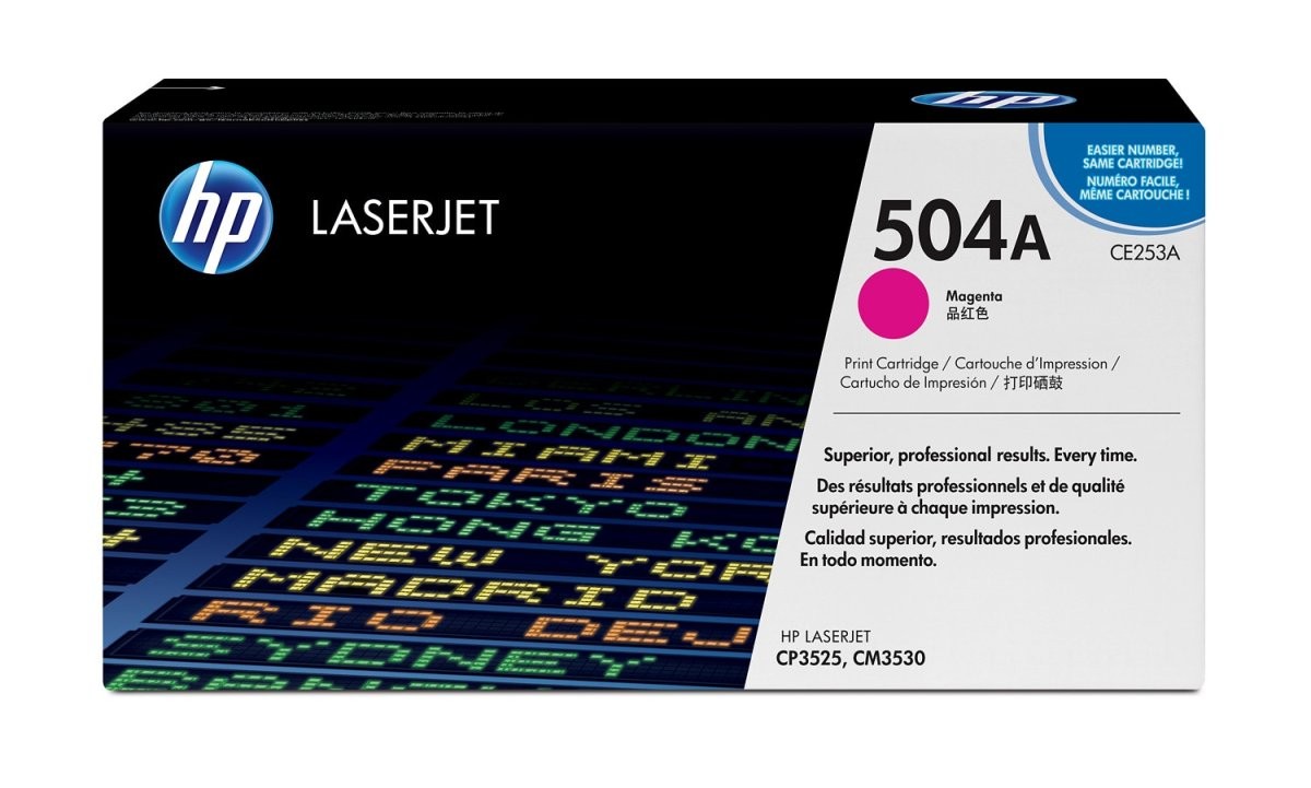 CE253A HP 504A magenta toner (CE253A) - Immagine 4