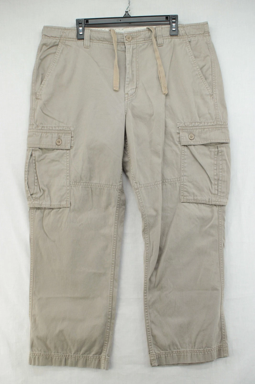 North Face Cargo Pants Men's 38x29 Beige Khaki Relaxed Baggy Y2K Hiking Outdoors