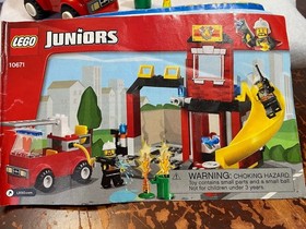 LEGO Juniors City: Fire Emergency (10671) 99% Complete w Manual (2 pc missing)