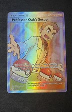 Professor Oak's Setup (Full Art) 233/236 Sm-Cosmic Eclipse Holo on eBay