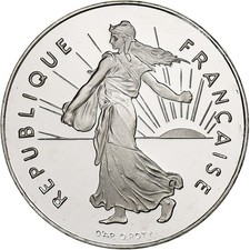 [#1287357] France, Franc, Semeuse, 1998, Monnaie de Paris, Proof, Nickel, MS