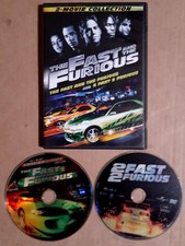 The Fast and the Furious / 2 Fast 2 Furious Double Feature [DVD] VG