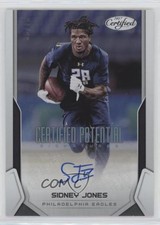 2017 Certified Potential Signatures 81/99 Sidney Jones #CPS-SJ Auto v1x