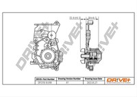 Dr!Ve+ Wasserpumpe MotorküHlung DP2310.10.098 FüR Renault Megane 2 BM0 KM0 LM0 3