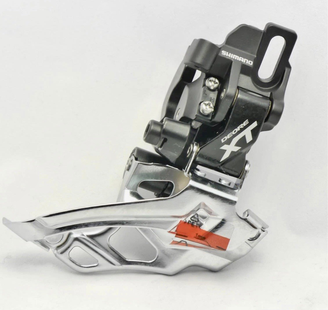 Deragliatore Shimano Deore XT FD-M786 2/3x10 montaggio diretto alto direct mount - NUOVO