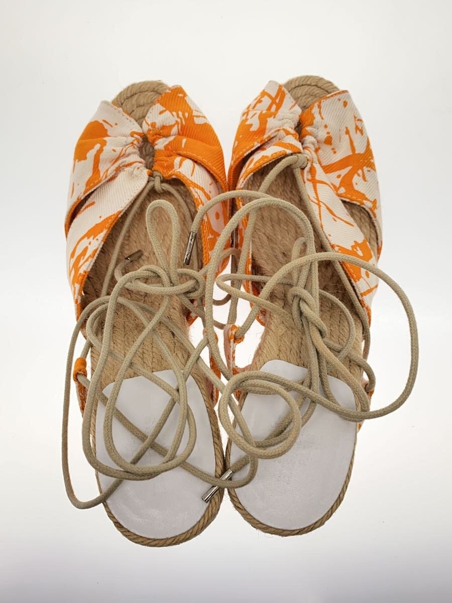 HERMES Espadrille Sandals Size 36 ORN Cotton thumbnail 3