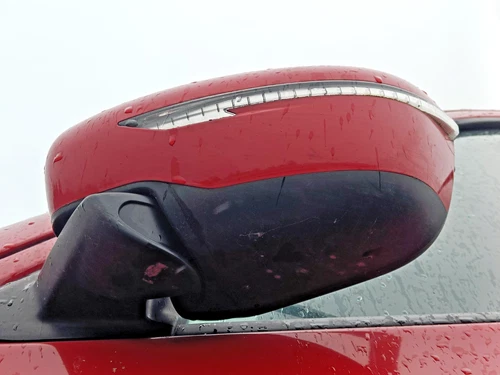 2015 NISSAN JUKE F15 PASSENGER SIDE FRONT WING MIRROR IN FLAME RED - 96302BV80B