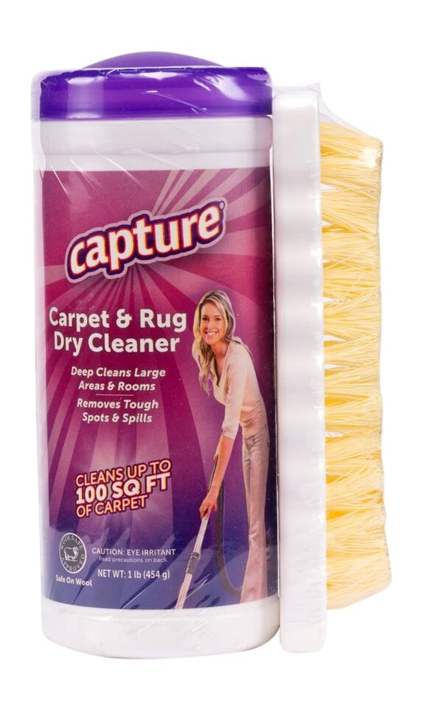 Carpet & Rug Dry Cleaner w/Brush - Dogs & Cats Pet, Home, Car, Carpet Cleaner...