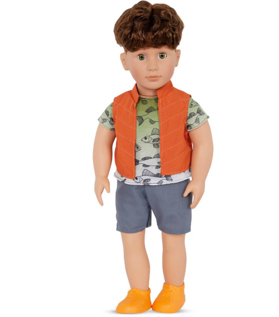 Our Generation Camden 18" Camping Boy Doll - RETIRED
