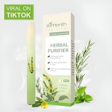 Thyme Mint Lung Cleanse Pen Herbal Vapor Inhaler for Breathing Stress Relief