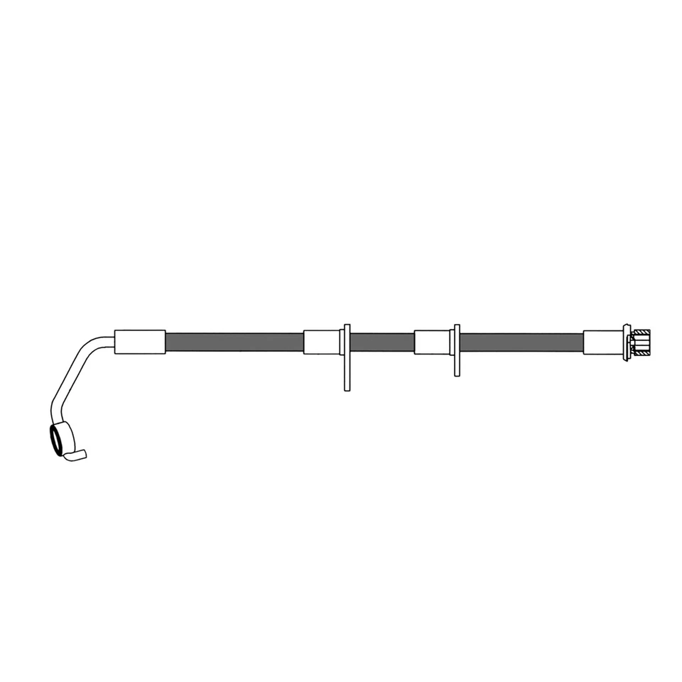 Manguera hidráulica de freno delantero izquierdo derecho para Toyota Tacoma 1995-2004 Foto 4 de 4