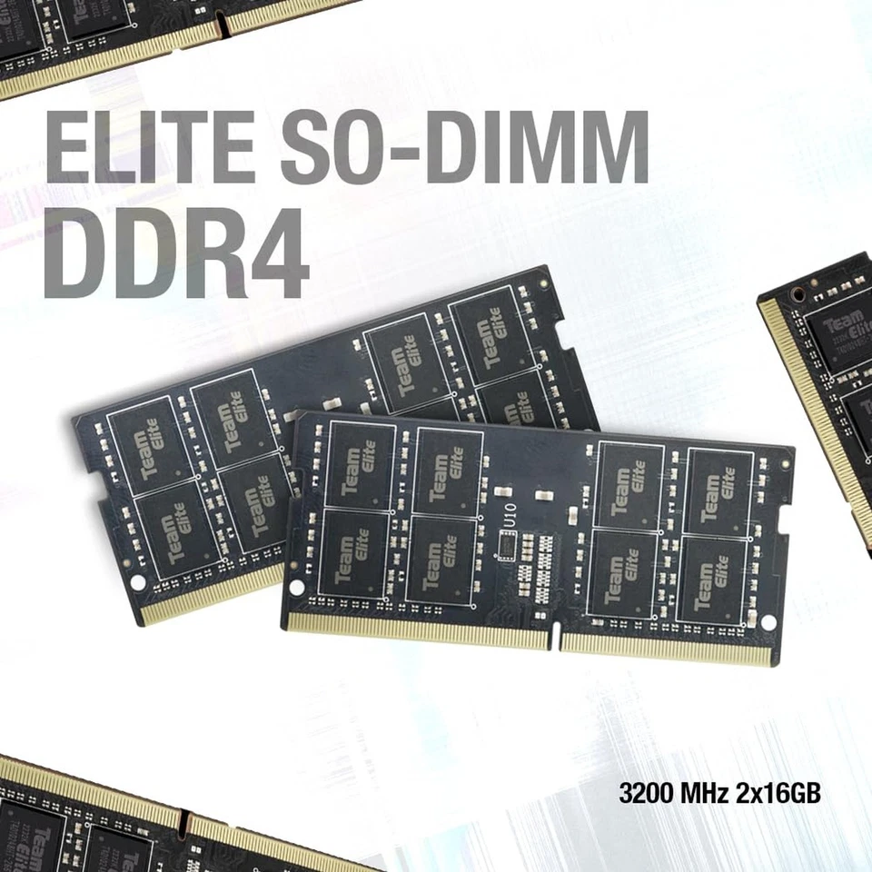TEAMGROUP Elite DDR4 64GB Kit (2 x 32GB) 3200MHz PC4-25600 CL22 (2933MHz or 2... - Image 3 of 4
