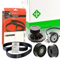 Gates 5369XS Zahnriemen + INA Rollen Satz Wapu FüR Opel Astra F Vectra B 1.6