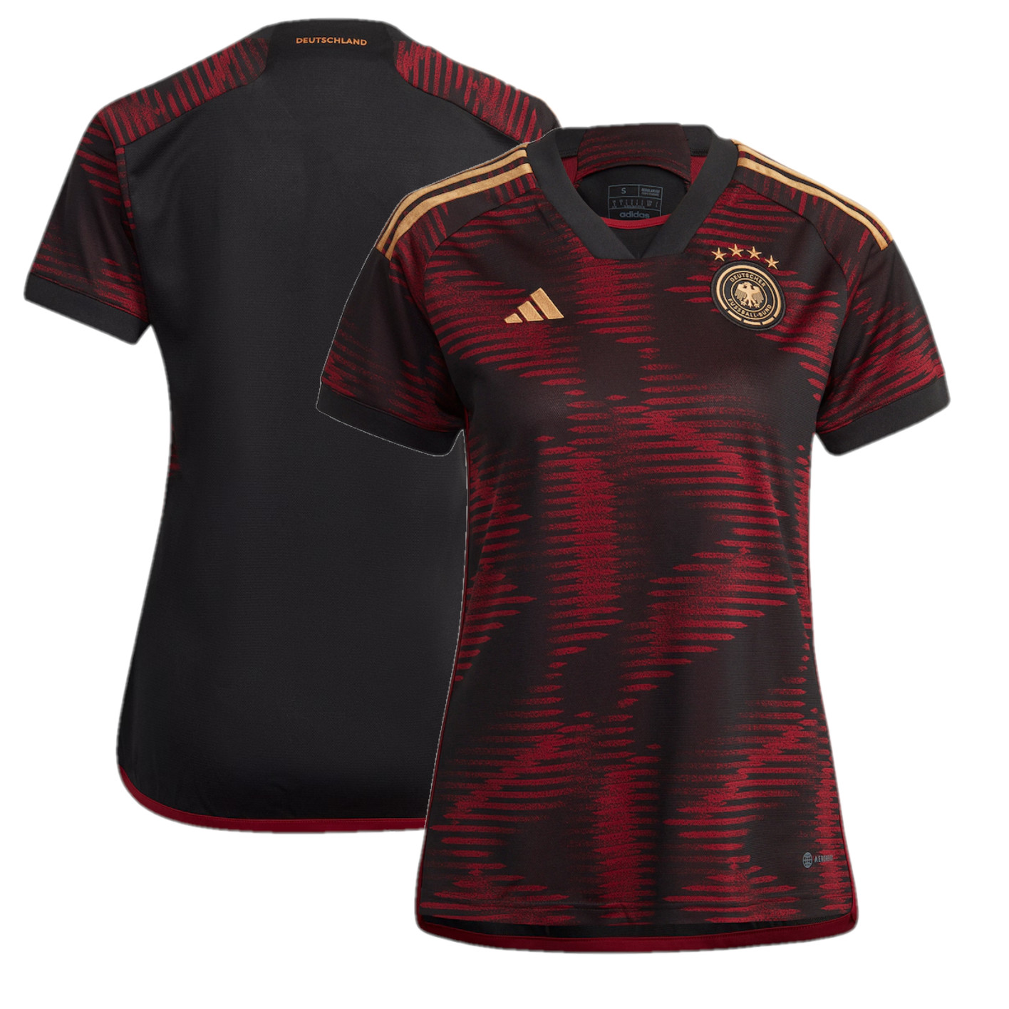 Germany Women's Football Shirt (Size XS) adidas Away Top - New