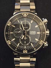Oris ProDiver Chronograph 7630 Men's with full tool kit and full recent service