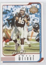 2002 Fleer Focus Jersey Edition Chris Weinke #79 0f4