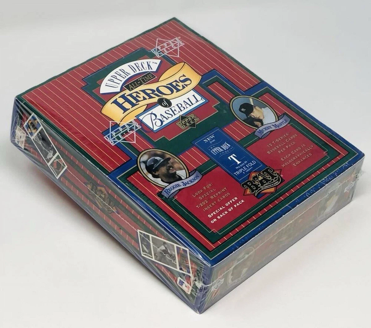 1993 Upper Deck B.A.T. Triple-Folders - Babe Ruth Lou Gehrig