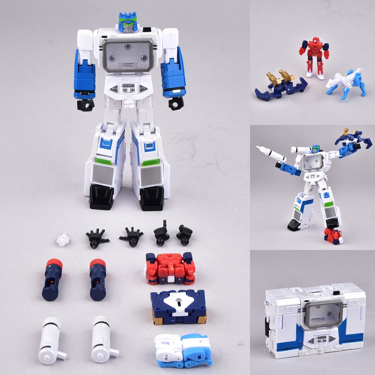 Transformation SD01B SD-01B 11cm K.O Newage H21 SG Soundwave Toys