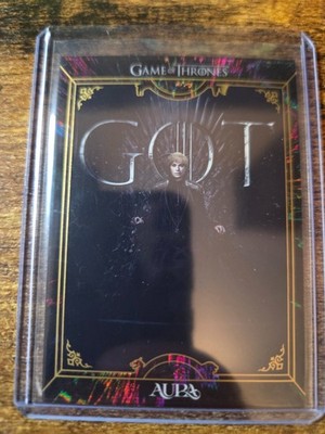 2025 Kakawow Aura Game of Thrones Cersei Lannister Poster Card #AQY-HB-06