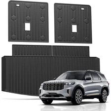 Cargo Mat For 2020-25 Ford Explorer Trunk Mat TPE Cargo Liner For 2024 Explorer