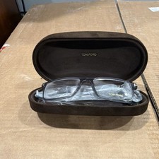 Tom Ford TF5408 020 Black Square Eyeglasses 56mm 16mm 145mm with Case and Box