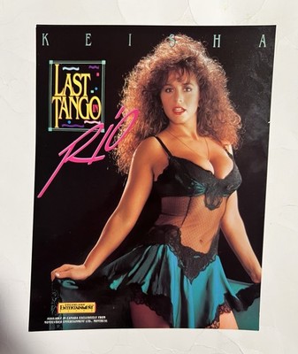 Last Tango in Rio Keisha 8.5''x11'' Adult Film Ad Slick Promo