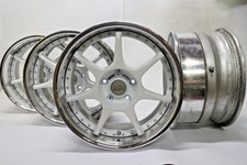 JDM 17" ENKEI RS RACING 2PCS 17x8J 17x9J +35 +38 5x114.3 RIMS HONDA MAZDA #E3971