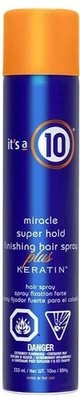 It's a 10 Miracle Super Hold Plus Keratin Finishing Spray 10 oz