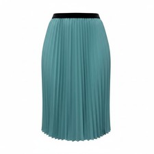 Marina Rinaldi Womens Blue Chanson Skirt Size...