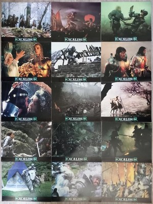 Excalibur 24 Aushangfotos John Boorman Das Schwert des Königs Film Kino Fantasy