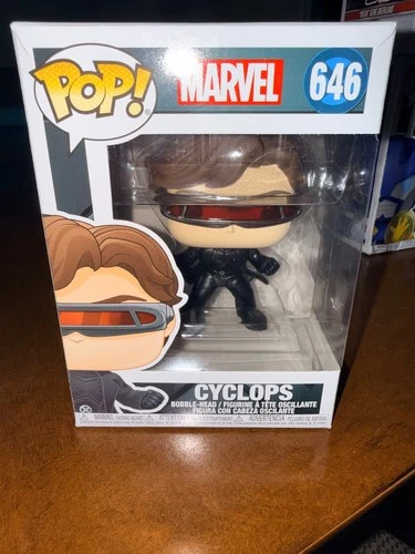 Funko Pop! Vinyl: Marvel - Cyclops #646 DAMAGED BOX