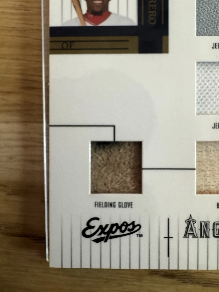 Donruss Prime Patches Vladimir Guerrero 2005 auténtico/100 HOF juego usado Foto 3 de 4