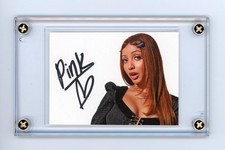 PinkPantheress Autographed Trading Card Sized Signed Cut ACOA